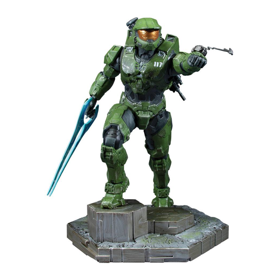 Halo Infinite PVC Statue Master Chief & Grappleshot - LootLab