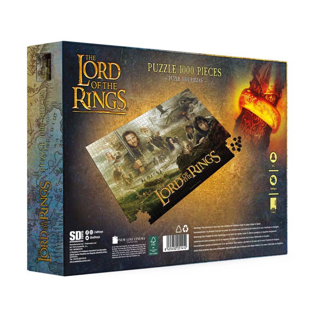 Lord of the Rings Puslespill (1000) - LootLab